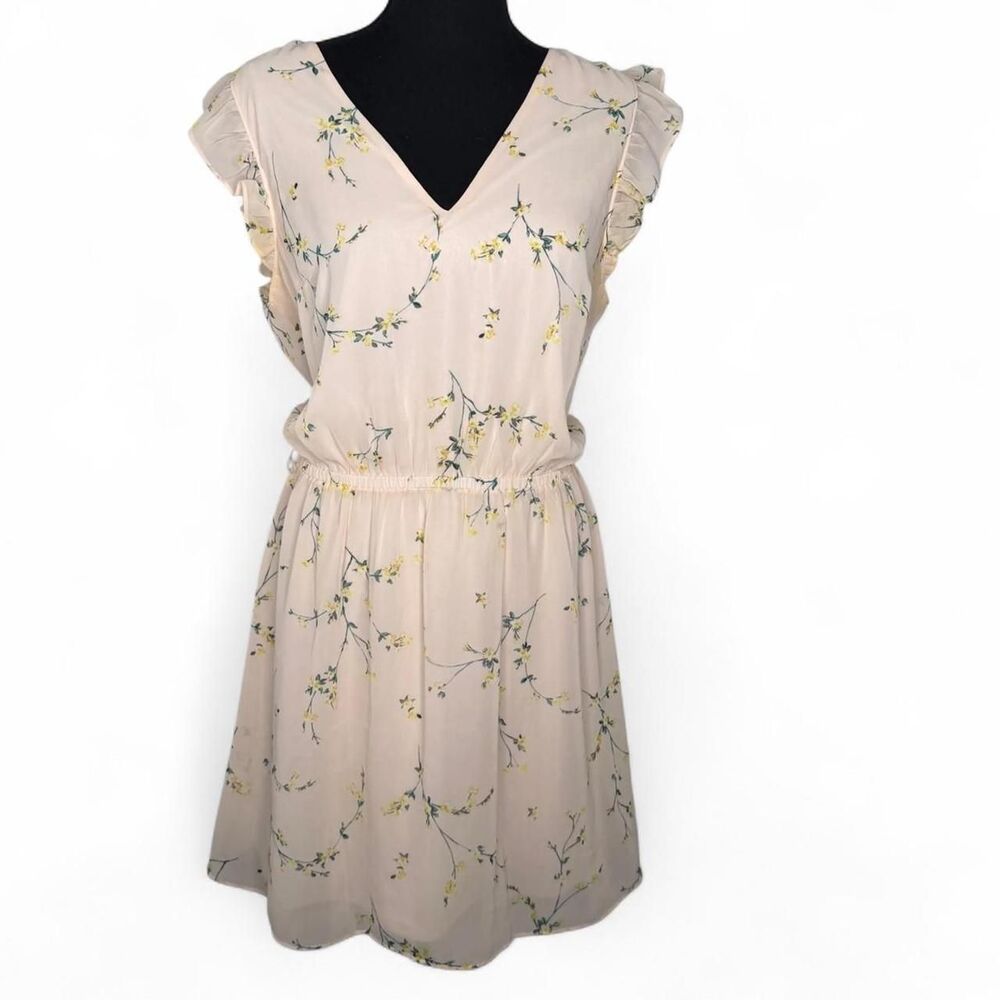Women's Floral Pink Dress